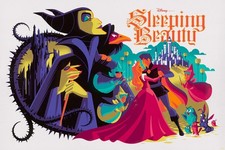 Sleeping Beauty Tom Whalen Cyclops Disney Serigraph Poster #226/250 NEW Sealed picture