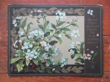 1882 LOUIS PRANG Birthday? greeting card 'WISH YOU A HAPPY LIFE