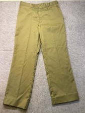 Vintage BSA Boy Scouts Olive Green Men's Uniform Pants Size 36X33 EUC picture