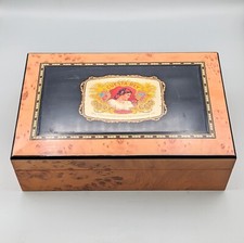 Vintage Cuesta Rey Cigars 100 Year Limited Edition Wood Humidor Box 12