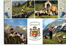 Postcard Scenes and Views Fürstentum Principality Liechtenstein picture