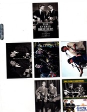 THE EVERLY BROTHERS    CUSTOM   NOVELTY TRADING CARD 6 CARDS   SET picture