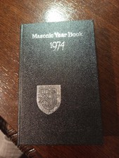 1974 Masonic Year Book  Freemasonry masonic /120 picture