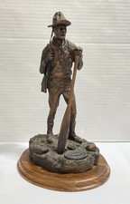 NRA American Hunter The Guide Bronze Sculpture Joseph Fornelli Signed 30/450 VTG picture