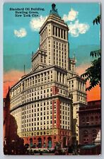 Standard Oil Building NY New York City c1930's Postcard picture