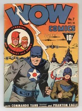 Wow Comics #7 PR 0.5 RESTORED 1942 picture