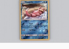 Pokemon Reverse Holo Slowpoke 42/214 Unbroken Bonds NM picture