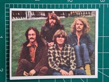 1972 PANINI CANTANTI MUSIC CARD BISVALIDA BACK CREEDENCE CLEARWATER REVIVAL CCR picture