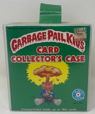 Vintage 1986 Garbage Pail Kids Collector's Case Placo Toys GPK Holds 160 Cards picture