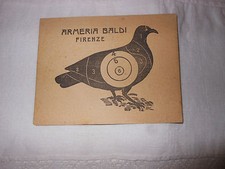Cardboard Pigeon Shooting Armeria Baldi Florence 1935/40 c.ca (CB899) ^ picture