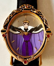 1993 Disney Fantasma Evil Queen Magic Mirror Watch LE 773/1000 New Box COA picture