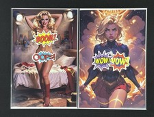 Keys Comics #1 Supergirl Naughty Virgin Cover NM LTD 100 picture