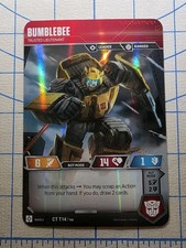 Hasbro WOTC Transformers TCG Wave 2 - Bumblebee T14 - Trusted Lieutenant picture