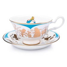 The English Ladies Co Disney Alice in Wonderland Cup and Saucer,Cups & Saucers picture