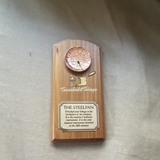Trinidad & Tobago Steelpan Instrument Commemorative Plaque picture