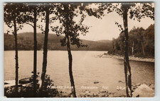Postcard RPPC Howard's Lake in Hanover, ME picture