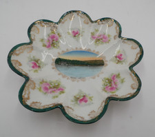 Oquaga Lake, NY Souvenir Bowl, Millar China Austria picture