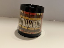 Vintage MCM Thermo-Serv Plastic Insulated Michelob Beer Mug Cup Lot Set of 2 picture