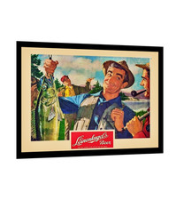 LEINENKUGELS BEER SIGN-STICKER CHIPPEWA FALLS WI FISHING CREW 4 Sizes picture