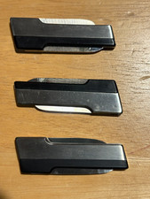 Vintage lot 3-1970s Vernco HiCV Stainles Black Angus Japan Folding Pocket knives picture
