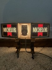 Michelob Cash Register Topper Lighted Sign Cord And Plug Works  Vintage Beer picture