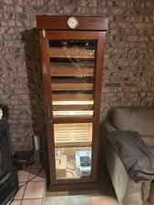 6 Feet tall Wooden cabnet Cigar humidor picture