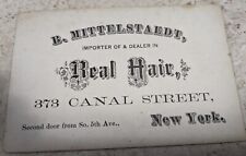 *SCARCE* 1860'S VTG TRADE CARD IMPORTERS / DEALERS OF 