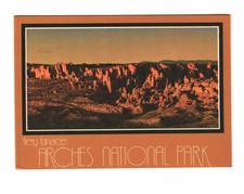 Fiery Furnace Arches National Park vintage postcard unposted picture