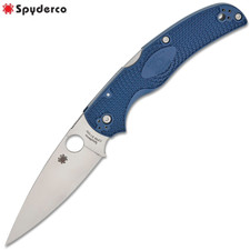 Spyderco Native Chief CPM-S110V Plain Blade Dark Blue FRN Handles C244PDBL picture