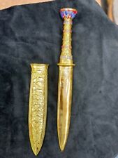 Rare Antiquities Amazing Pharaonic Dagger of King Tutankhamun Unique Egyptian BC picture