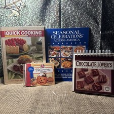 Cookbook Lot Of 4 Seasonal Celebrations Across America Inn Recipes & Others picture