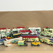 Vintage 1980's 1990's Early 2000's Ertl Hess Toy Truck Bank Mixed Lot Of 12 picture