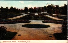 1910s Westside Park Paterson NJ Postcard - M. Brown Publisher picture