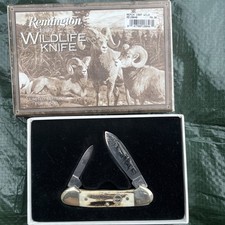 Remington 1997 Wildlife Knife Limited Edition Pocketknife 1of 1500 (125) picture