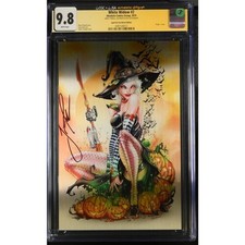 White Widow #2 CGC 9.8 SS Jamie Tyndall Spell On You Metal Variant 2019 Absolute picture