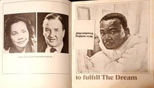 MLK FREEDOM HALL 1978 BUILDING PROPOSAL CIVIL RIGHTS RARE MEMORABILIA ATLANTA GA picture