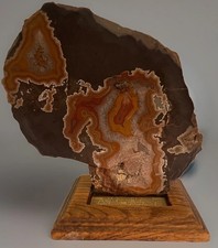 Vintage DRYHEAD AGATE Very Unique Mounted Piece picture