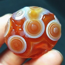 Rare 17G Natural Gobi Agate Eyes Agate/stone Madagascar AC1288 picture