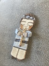 Native American Boy Stonewear Christmas Ornament Mary Julyan Echo Canyon Studio picture