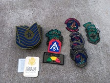 41 Patches.  General Orders Code Of Conduct Card  picture