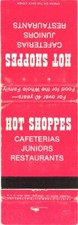 Marriott Hot Shoppes Cleveland OH Vintage Matchbook Cover 1960s-70s picture