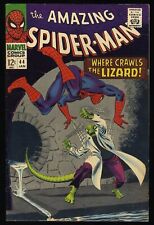 Amazing Spider-Man #44 FN+ 6.5 Romita Cover 2nd App. Lizard Marvel 1967 picture