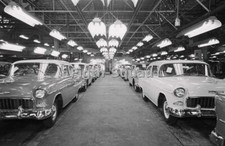 Picture Photo PLANT OF CAR 1953 CHEVROLET CORVETTE 8596 picture