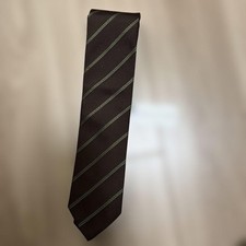 TIE YOUR TIE brown striped tie picture