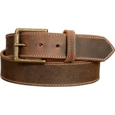 Bullhide Belts Mens USA Made Leather Belt for Casual 1.50