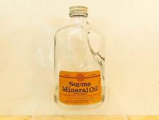 Vintage Squibb Mineral Oil E.R Squibb Sons New York Medicine Bottle picture