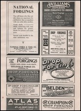 1926 E. D. Clapp Co. Auburn New York Automobile Carriage Drop Forgings Print Ad picture