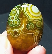 Rare 22G Natural Gobi Agate Eyes Agate/stone Madagascar C1297 picture