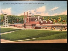 Vintage Postcard 1930-1945 Dupont's Nylon Plant Martinsburg Virginia picture
