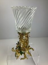 Kirks Folly Fairy Magic Gold Tree With Glass Candle Holder picture